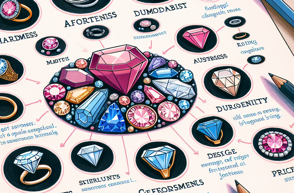 How to find the best affordable gemstone engagement rings?