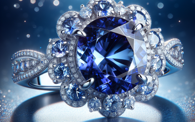 Is a tanzanite and diamond ring a good choice?