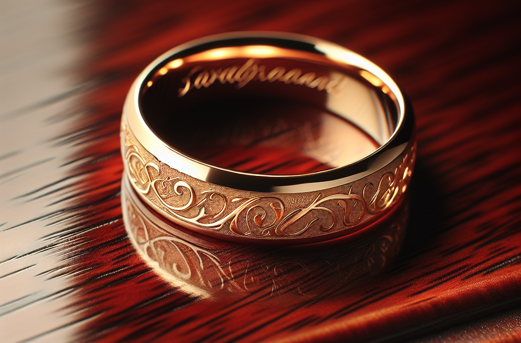 Should you engrave your wedding band?