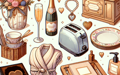 What are examples of popular bridal shower gifts?