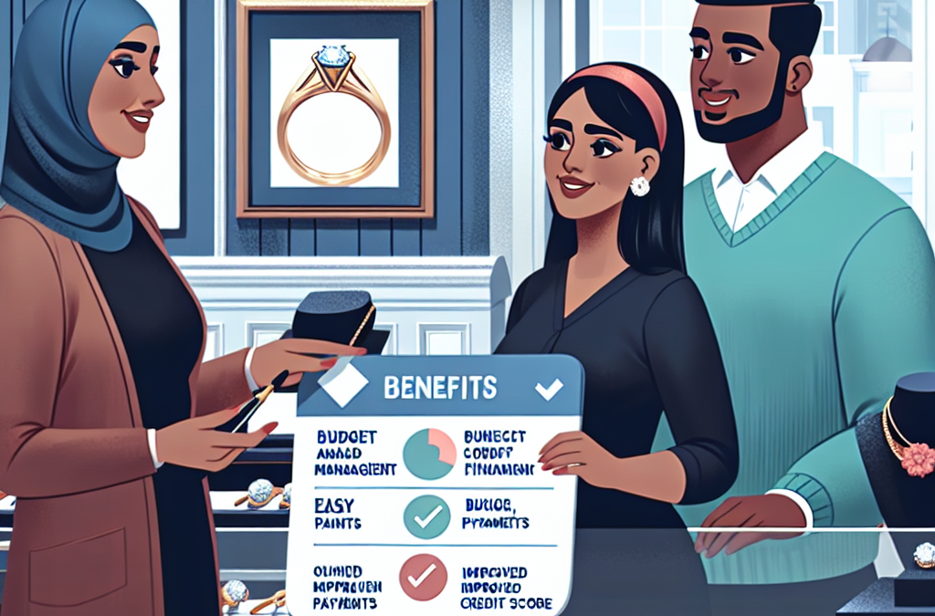 What are the benefits of financing an engagement ring?