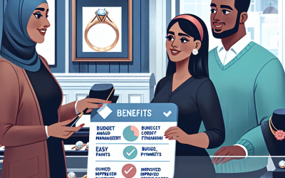 What are the benefits of financing an engagement ring?