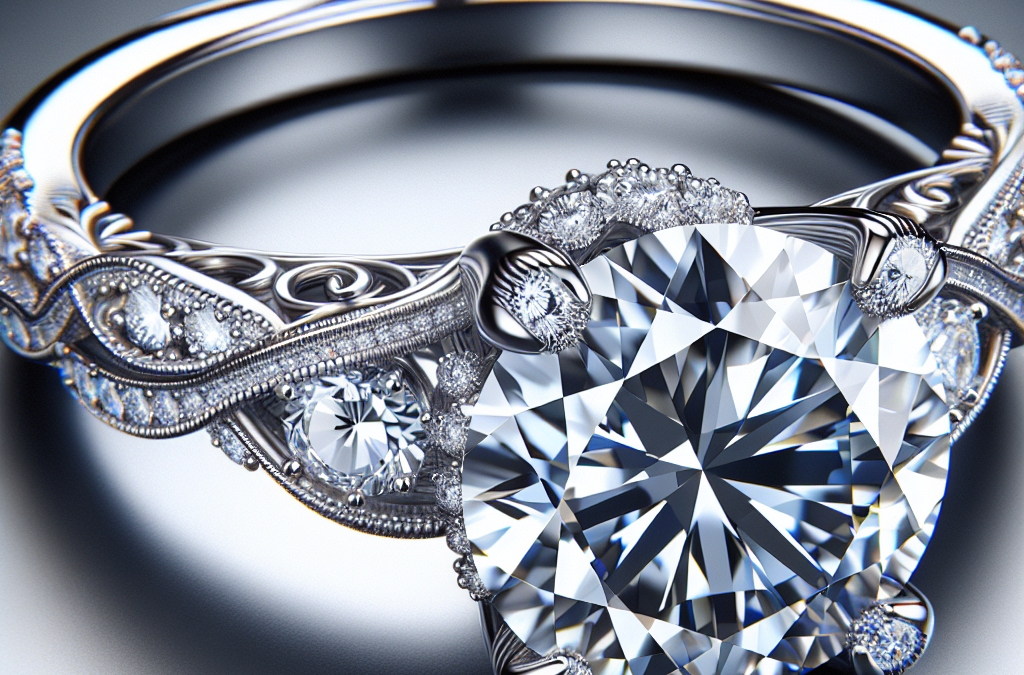 What defines a natural diamond engagement ring?