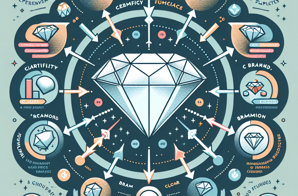 What factors affect the price of diamonds?