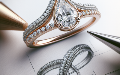 What is the best wedding band for a pear shaped ring?