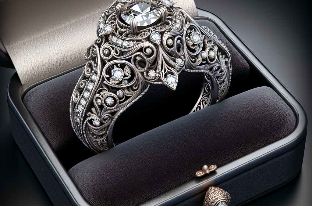What makes antique filigree engagement rings so unique?