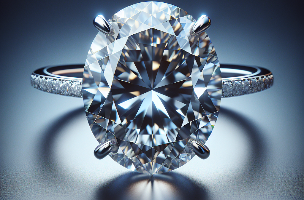 What makes oval natural diamond rings stand out?