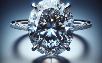 What makes oval natural diamond rings stand out?