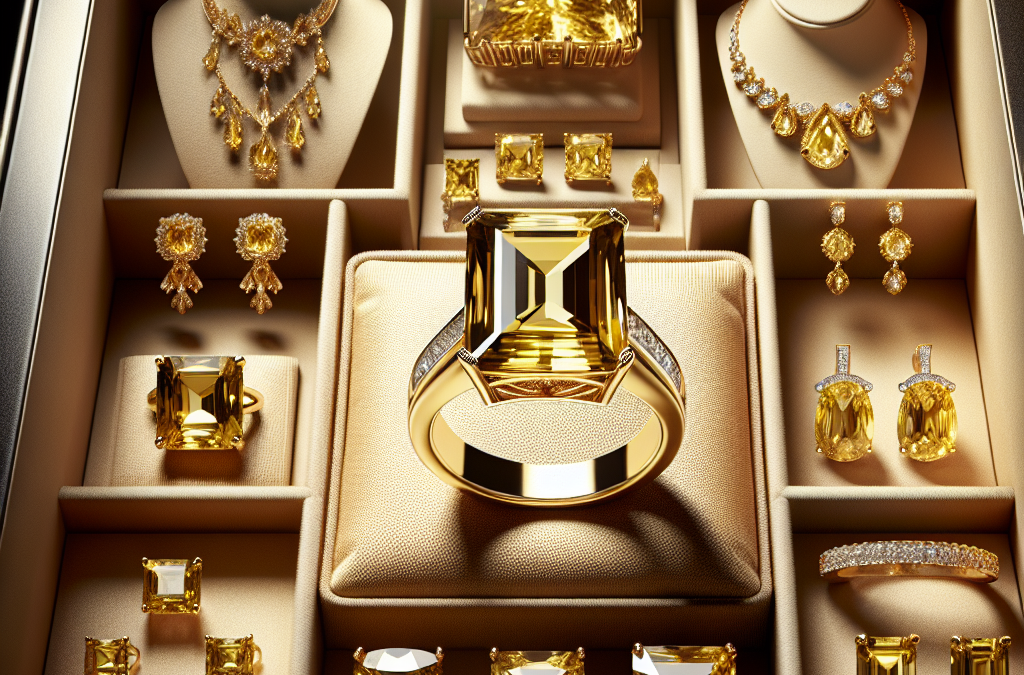 What’s special about yellow gold princess cuts?