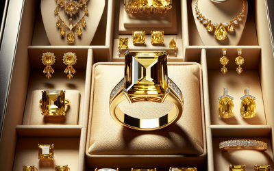 What’s special about yellow gold princess cuts?