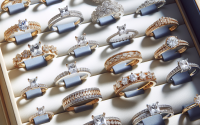 Which wedding bands work best with princess cut rings?