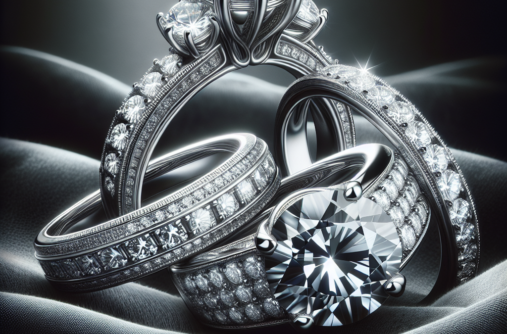 Why are three stone platinum diamond rings symbolic?