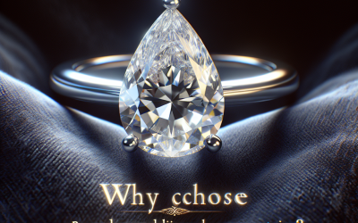Why choose an engagement pear shape diamond ring?