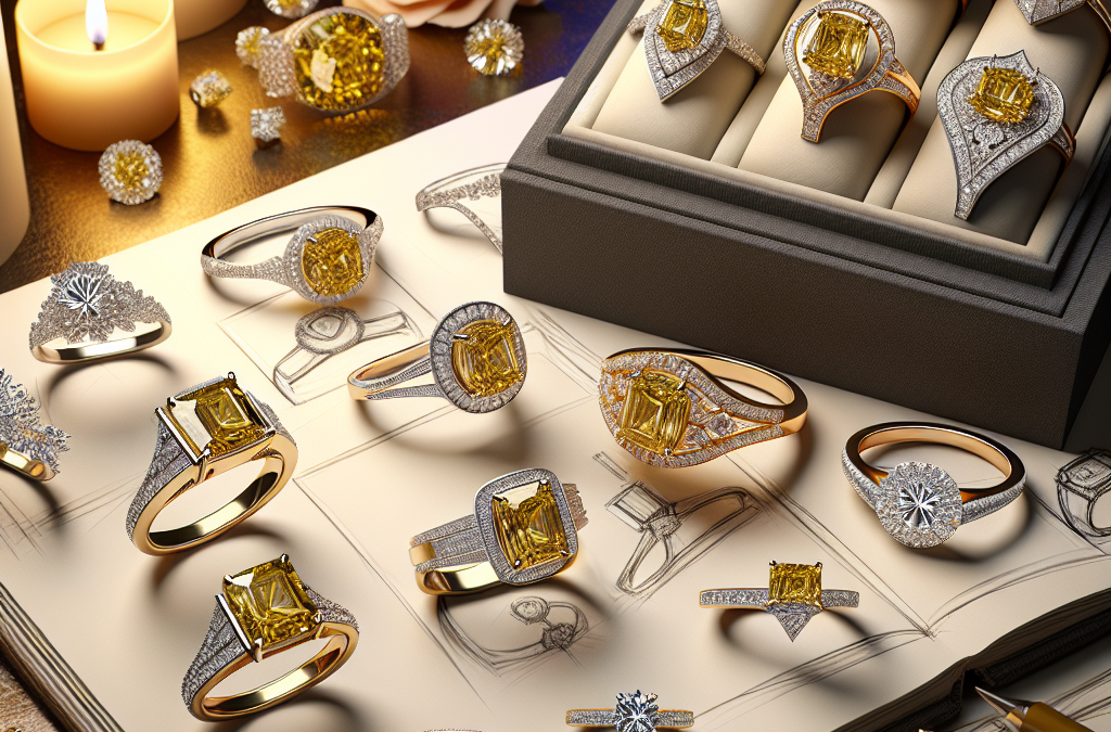 Why pick engagement rings with yellow diamond?
