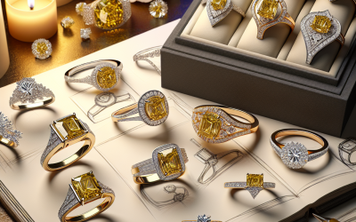 Why pick engagement rings with yellow diamond?