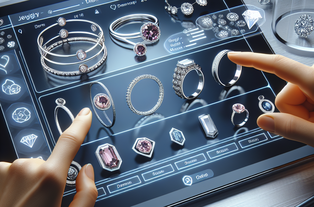 Can custom jewelry be designed online?