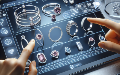 Can custom jewelry be designed online?