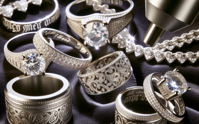 Can diamond rings and necklaces be personalized with engravings?