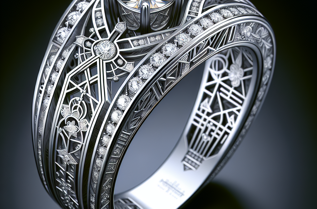 Can diamond rings be designed with hidden details?