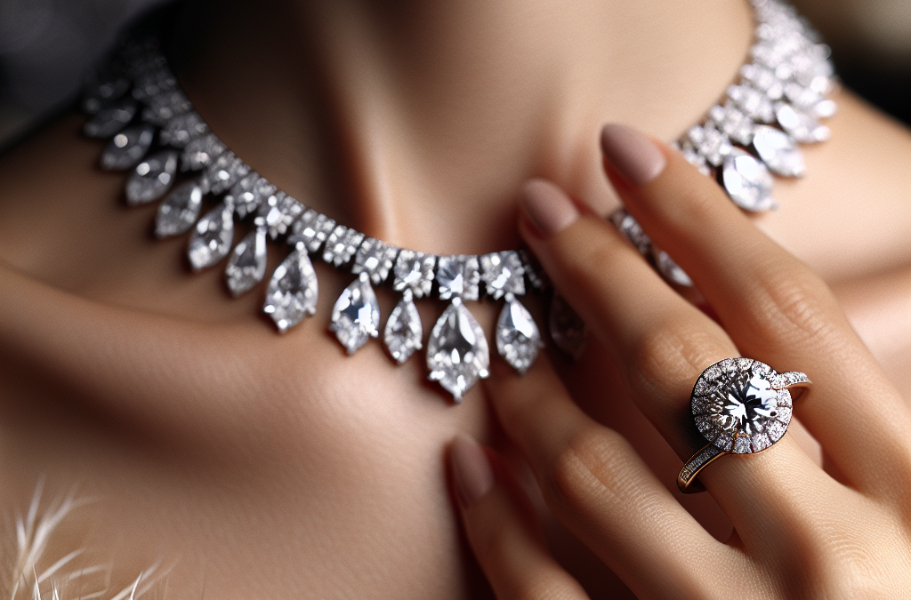 Can minimalist diamond rings pair well with bold diamond necklaces?