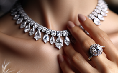 Can minimalist diamond rings pair well with bold diamond necklaces?