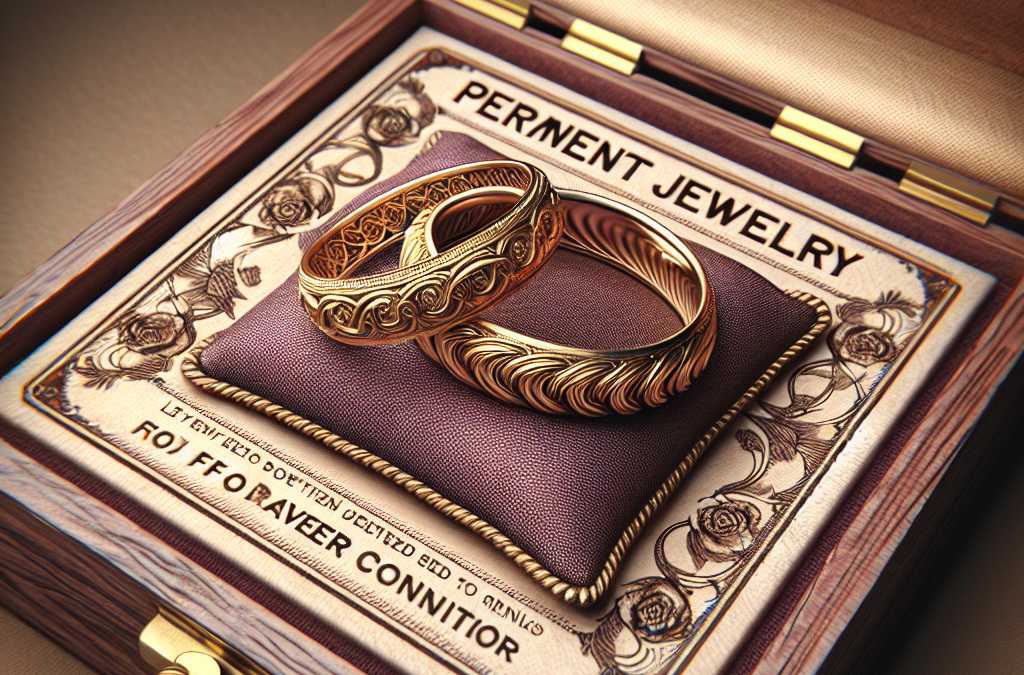 Can permanent jewelry be made for couples?