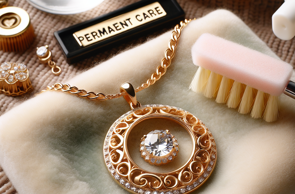 Does permanent jewelry require special care?