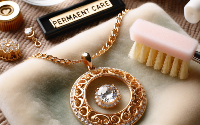 Does permanent jewelry require special care?