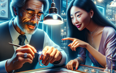 How do custom jewelers work with clients?