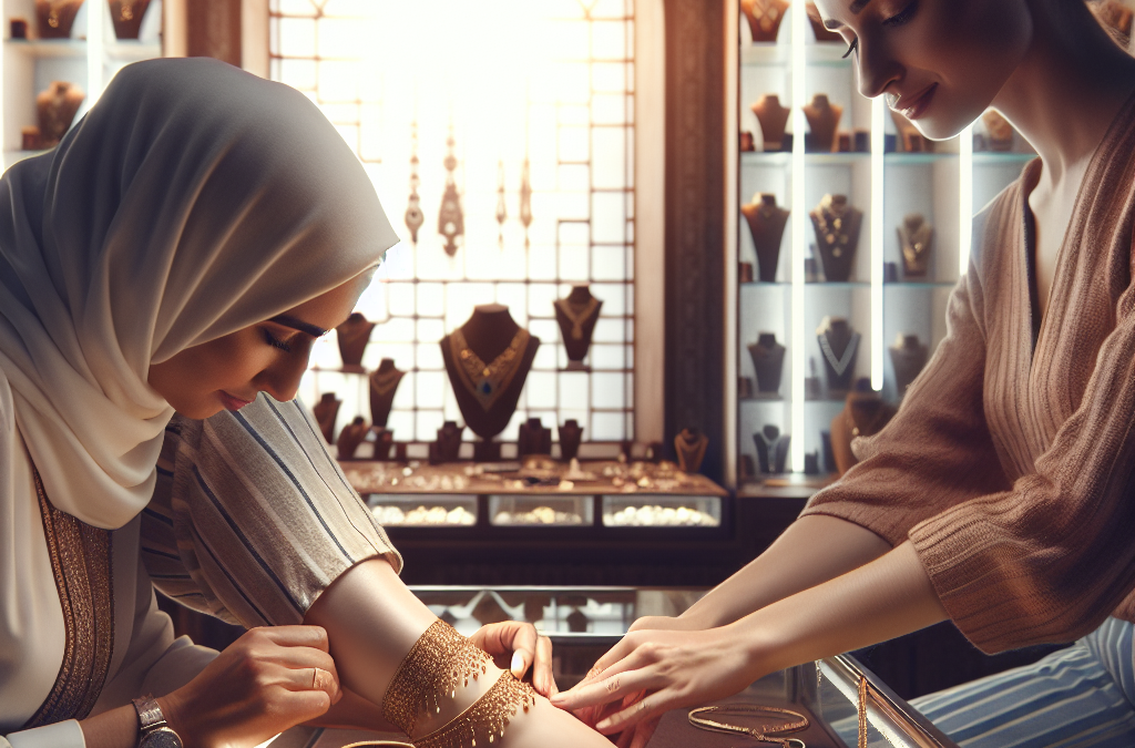 How do jewelers apply permanent anklets?