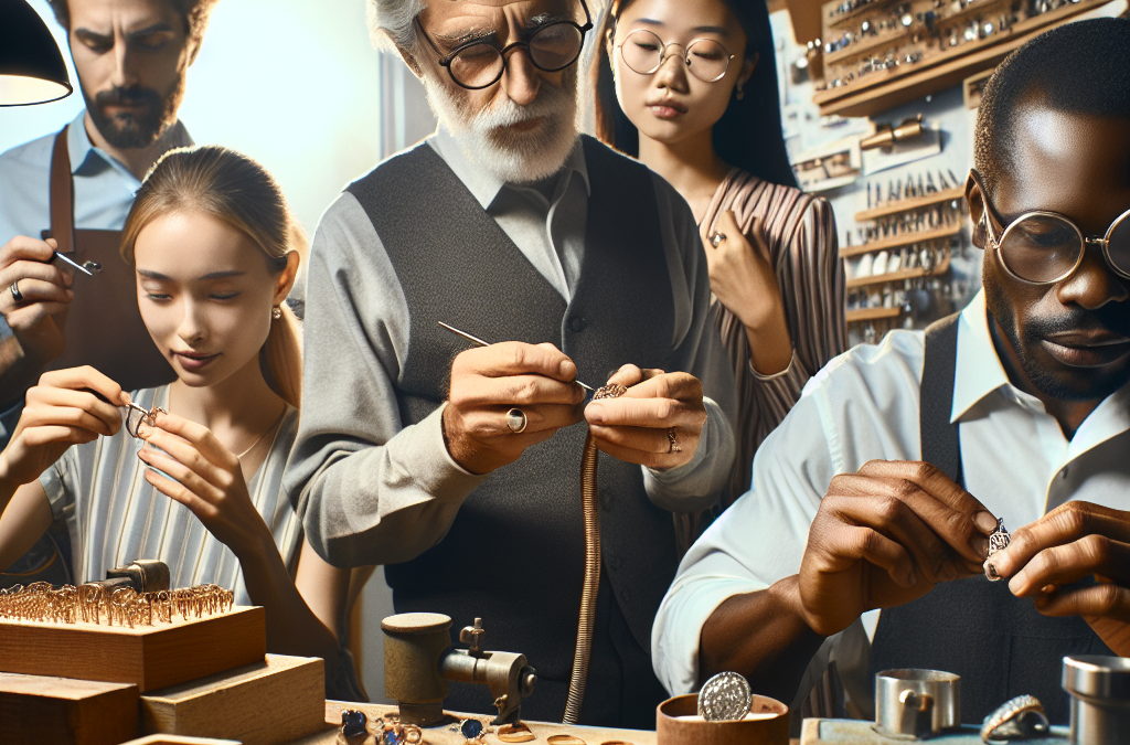 How do jewelers craft custom rings to reflect personal style?
