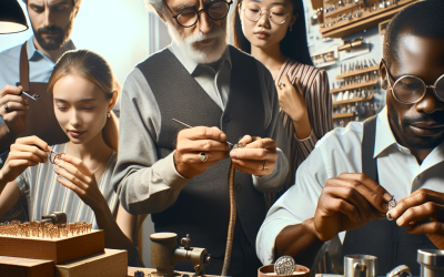 How do jewelers craft custom rings to reflect personal style?