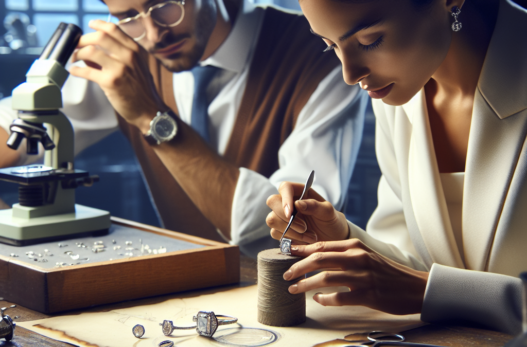 How do jewelers create custom engagement rings?