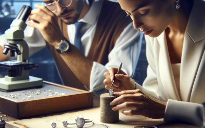 How do jewelers create custom engagement rings?