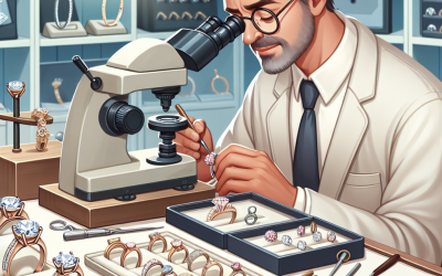 How do jewelers ensure diamonds are secure in rings?