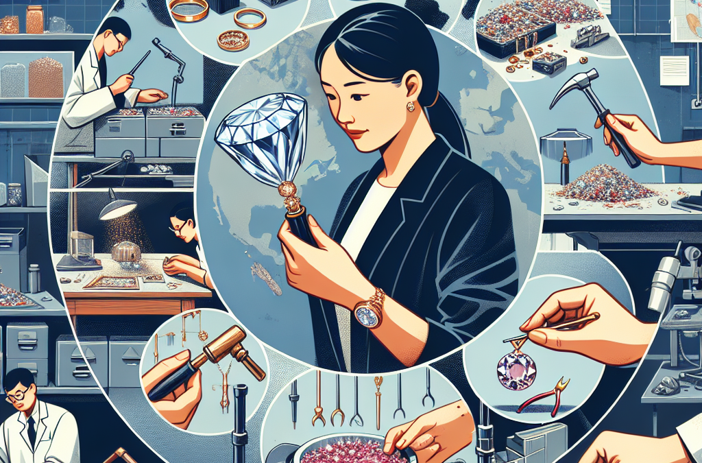 How do jewelers source materials for fine jewelry?