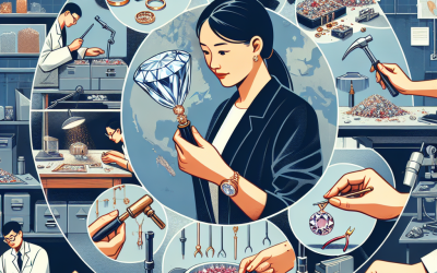 How do jewelers source materials for fine jewelry?