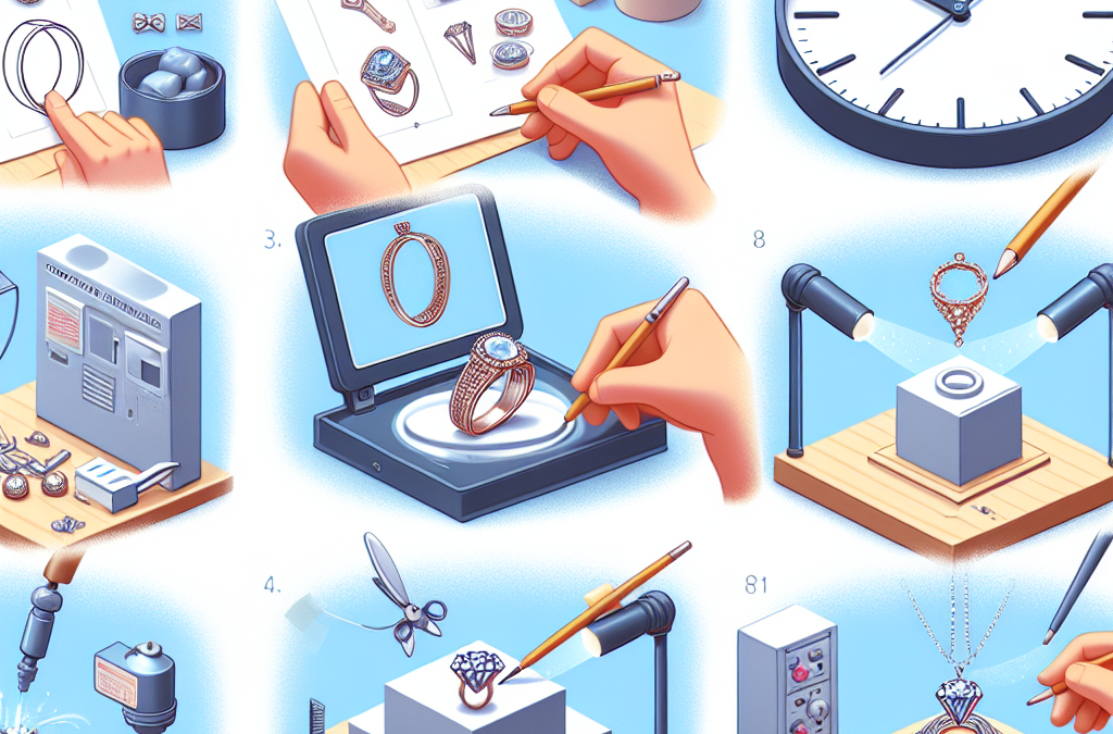 How long does it take to design custom jewelry?