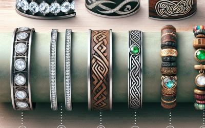 What designs are popular for permanent bracelets?