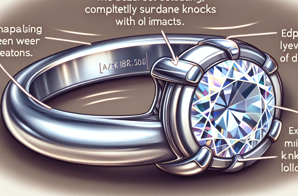 What makes bezel set diamond rings durable?