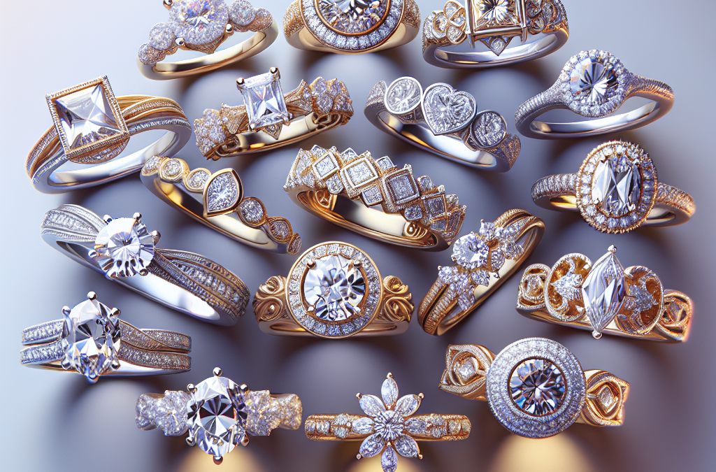 What makes custom diamond rings one-of-a-kind?