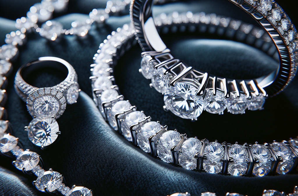 What makes diamond eternity rings and tennis necklaces symbolic?