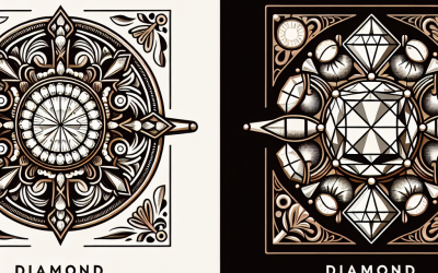 What makes modern designs different from classic diamond jewelry?