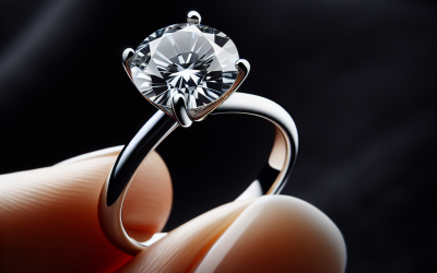 What makes solitaire diamond rings elegant?
