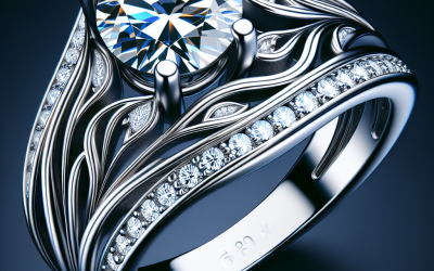 What makes split shank diamond rings unique?