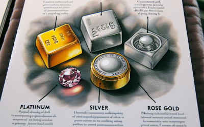 What metals are used in permanent jewelry?