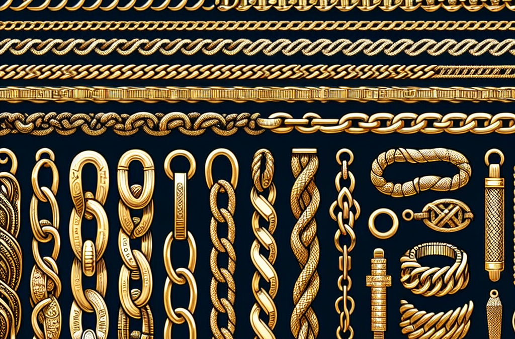 What types of chains are used for permanent jewelry?