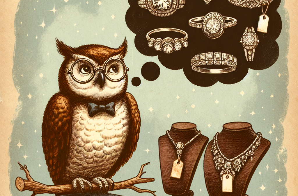 Why are vintage diamond rings and necklaces highly valued?